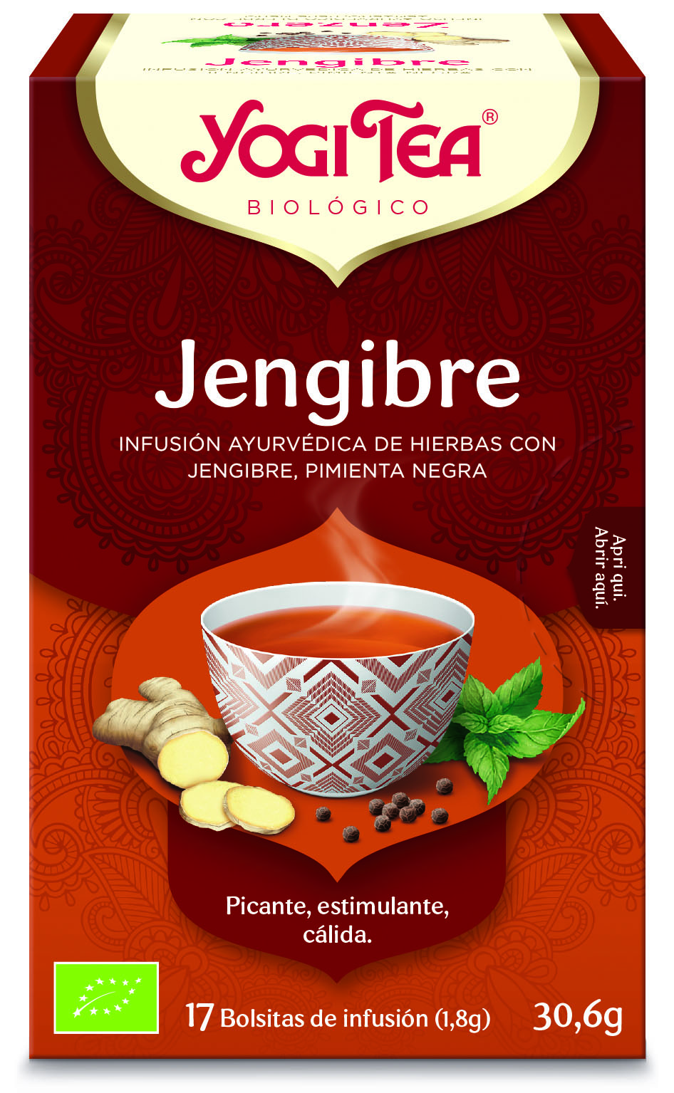 Yogi Tea, Jengibre