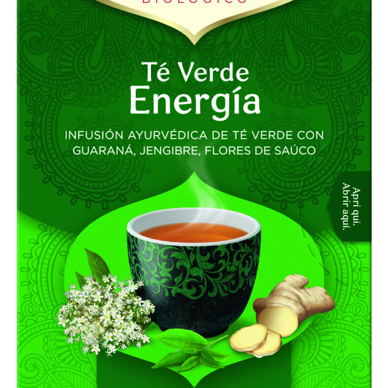 Yogi tea-Té Verde Energía